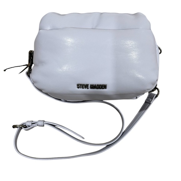 Steve Madden Puffer Logo Camera Bag in Violet/Lilac - Picture 2 of 8